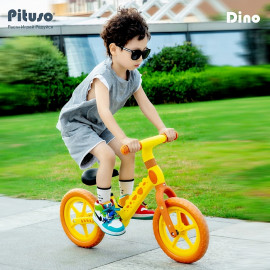 PITUSO Беговел Dino, колеса EVA 12" Yellow/Желтый
