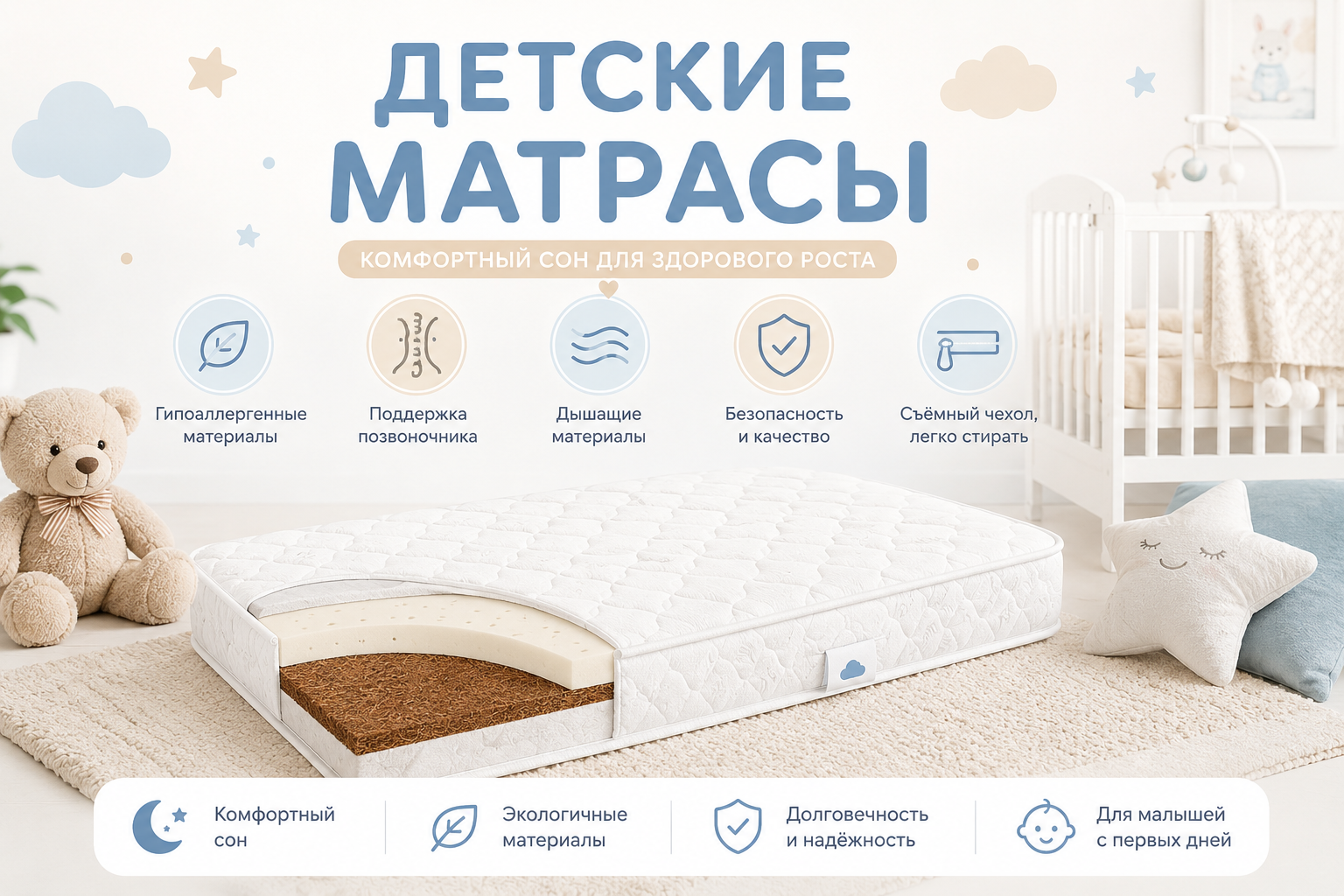 Детские матрасы