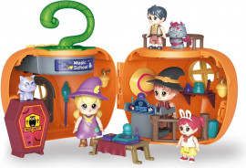 Наборы игрушек Домик с куколками PITUSO HW22004974, оранжевый