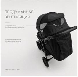 Коляска универсальная 2 в 1 1Kids Newlixe, серый