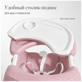 Стульчик трансформер 1Kids KD-01 розовый