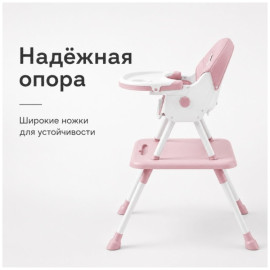 Стульчик трансформер 1Kids KD-01 синий