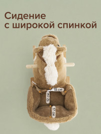 Качалка Pituso Лошадка XL-935 бежевый