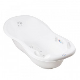 Детская ванночка для купания Tega Baby  со сливом Сова белый102 см