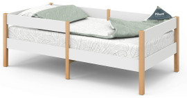 Детская кровать Pituso SAKSONIA БП-00003752, 80x160 см, белый