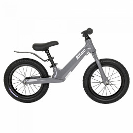 PITUSO Беговел Ritmo, Magnesium, колеса AIR 14", заднее крылоGrey/Серый
