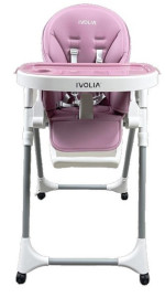 Стульчик для кормления Ivolia Q1 розовый