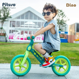 PITUSO Беговел Dino, колеса EVA 12" Зелёный/Green