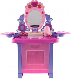 Наборы игрушек Туалетный столик модницы Xiong Cheng HWA653129, розовый